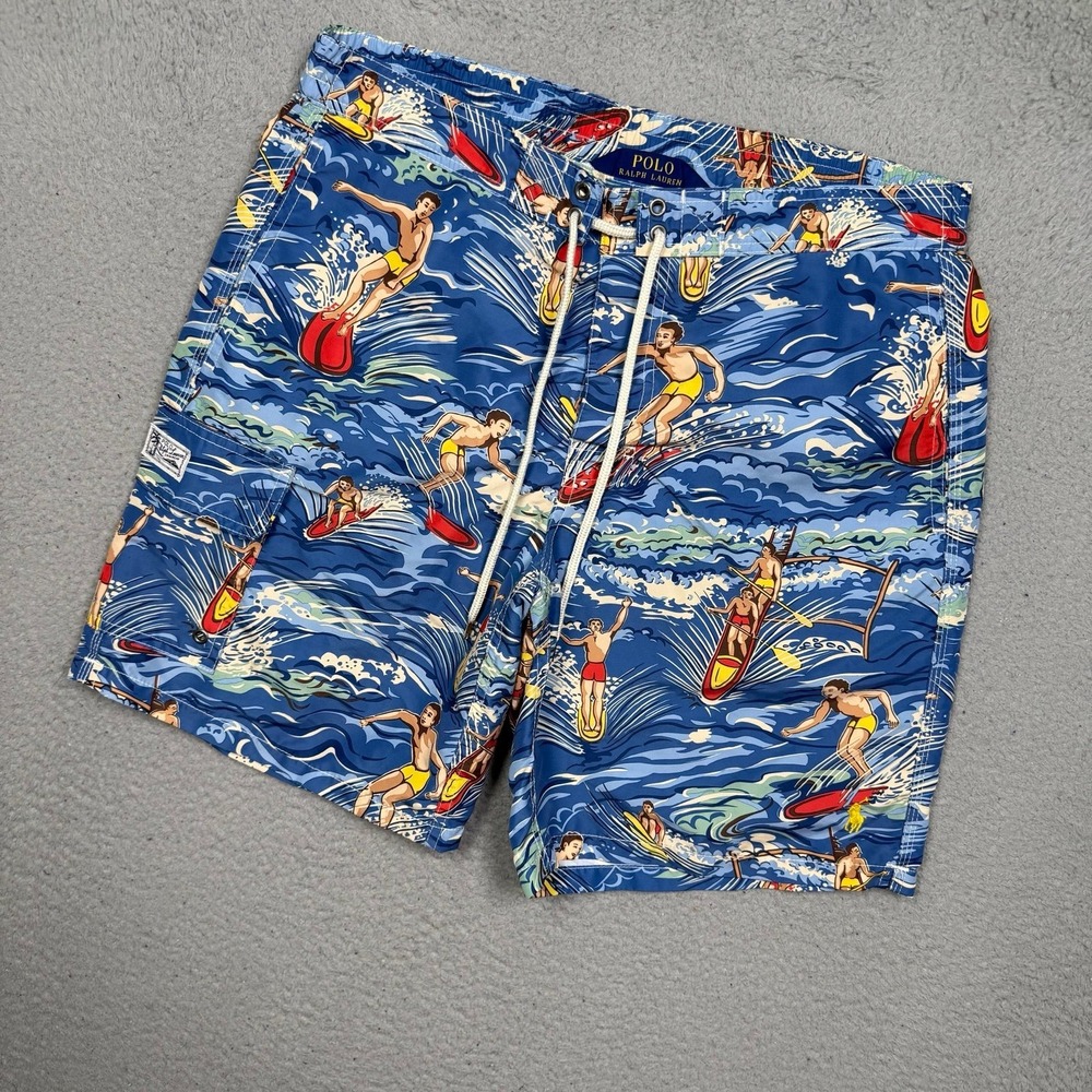 Polo Ralph Lauren Kailua Surfer Swim Trunks